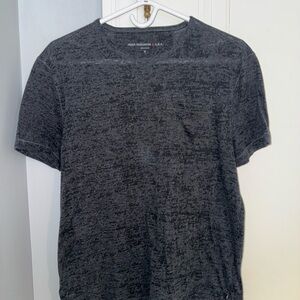 John Varvatos Charcoal Short Sleeve Tee